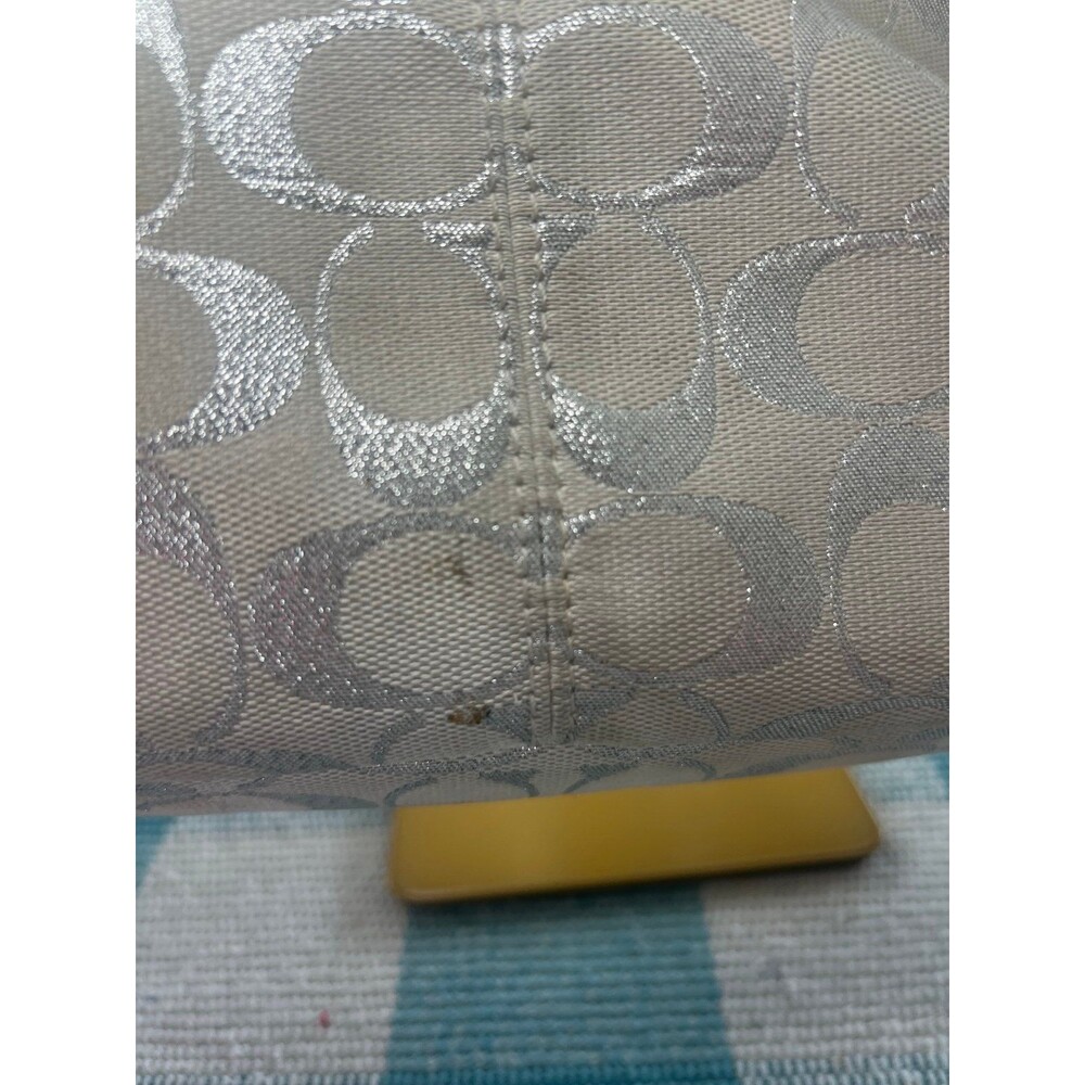 Coach Gallery Lurex East/West Tote - Picture 2 of 7